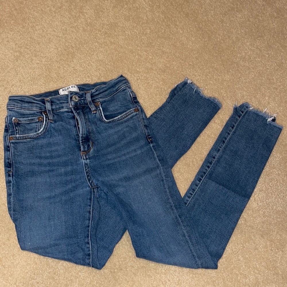 Agolde skinny ankle jeans